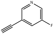 3-ethynyl-5-fluoropyridine Struktur