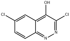 4-Cinnolinol,  3,6-dichloro- Struktur