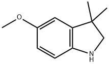 5-Methoxy-3,3-dimethylindoline Struktur