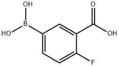 3-羧基-4-氟苯硼酸, 872460-12-3, 結(jié)構(gòu)式