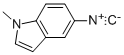 5-ISOCYANO-1-METHYL-1H-INDOLE Struktur