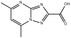 5,7-DIMETHYL-[1,2,4]TRIAZOLO[1,5-A]PYRIMIDINE-2-CARBOXYLIC ACID Struktur