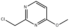 Pyrimidine, 2-(chloromethyl)-4-methoxy- (9CI) Struktur