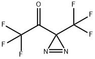 Ethanone, 2,2,2-trifluoro-1-[3-(trifluoromethyl)-3H-diazirin-3-yl]- (9CI) Struktur