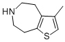 5,6,7,8-TETRAHYDRO-3-METHYL-4H-THIENO[2,3-D]AZEPINE Struktur