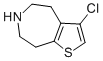 3-CHLORO-5,6,7,8-TETRAHYDRO-4H-THIENO[2,3-D]AZEPINE Struktur