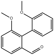 2,2'-Dimethoxy-6-formylbiphenyl Struktur