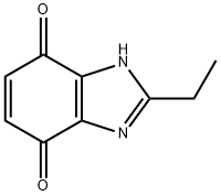 1H-Benzimidazole-4,7-dione,  2-ethyl- Struktur