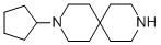 3-CYCLOPENTYL-3,9-DIAZASPIRO[5.5]UNDECANE Struktur