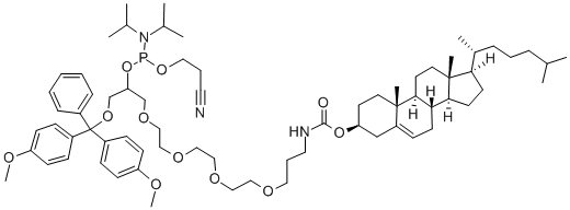 CHOLESTERYL-TEG CEP Struktur