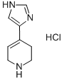 4-(4-IMIDAZOLE)-1,2,5,6-TETRAHYDRO PYRIDINE HYDROCHLORIDE Struktur