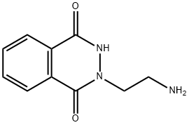 2-(2-AMINOETHYL)-2,3-DIHYDROPHTHALAZINE-1,4-DIONE Struktur