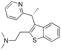 Benzo[b]thiophene-2-ethanaMine, N,N-diMethyl-3-[(1R)-1-(2-pyridinyl)ethyl]- Struktur