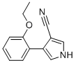 4-(2-ETHOXYPHENYL)-1H-PYRROLE-3-CARBONITRILE Struktur