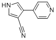 4-(4-PYRIDINYL)-1H-PYRROLE-3-CARBONITRILE Struktur