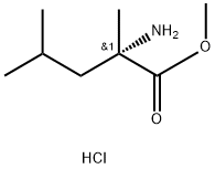 L-alpha-Methylleucine methyl ester hydrochloride Struktur