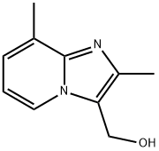 (2,8-DIMETHYL-IMIDAZO[1,2-A]PYRIDIN-3-YL)-METHANOL Struktur