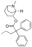 [(1R)-8-methyl-8-azabicyclo[3.2.1]oct-2-yl] 2,2-diphenylpentanoate Struktur