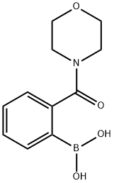 2-(MORPHOLIN-4-YLCARBONYL)BENZENEBORONIC ACID Struktur