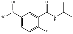 4-FLUORO-3-(ISOPROPYLCARBAMOYL)BENZENEBORONIC ACID price.