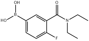 3-(DIETHYLCARBAMOYL)-4-FLUOROBENZENEBORONIC ACID