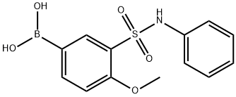 3-(N-BENZYLSULFAMOYL)-4-METHOXYPHENYLBORONIC ACID price.