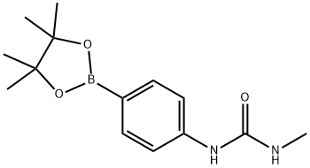 4-[(METHYLCARBAMOYL)AMINO]BENZENEBORONIC ACID, PINACOL ESTER 95%4-(3-METHYLUREIDO)BENZENEBORONIC ACID, PINACOL ESTER price.