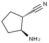 2-AMINOCYCLOPENTANE-1-CARBONITRILE Struktur