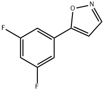 5-(3,5-DIFLUOROPHENYL)ISOXAZOLE Struktur