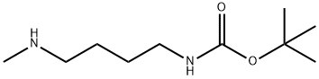 tert-Butyl 4-(methylamino)butylcarbamate Structure