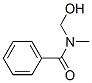 N-hydroxymethyl-N-methylbenzamide Struktur