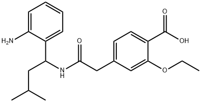 rac-2-Despiperidyl-2-aMino Repaglinide Struktur