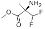 Alanine, 3,3-difluoro-2-methyl-, methyl ester (9CI) Struktur