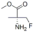 Alanine, 3-fluoro-2-methyl-, methyl ester (9CI) Struktur