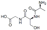 alanyl-seryl-glycine Struktur