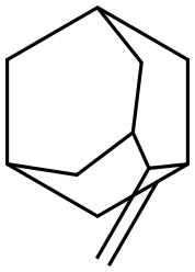 2-methylideneadamantane Struktur