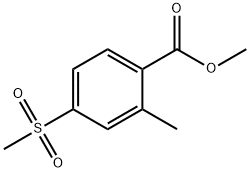 2-甲基-4-甲砜基苯甲酸甲酯, 875895-64-0, 結(jié)構(gòu)式