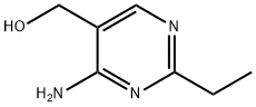 5-Pyrimidinemethanol,  4-amino-2-ethyl- Struktur