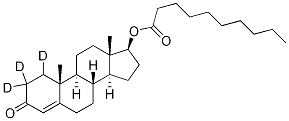 Testosterone-d3 Decanoate Struktur