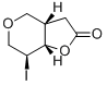 5S-IODO-1S,6S-3,7-DIOXABICYCLO[4,3,0]-NONAN-8-ONE Struktur