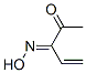 4-Pentene-2,3-dione, 3-oxime (9CI) Struktur