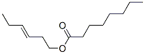 (E)-3-hexenyl octanoate Struktur