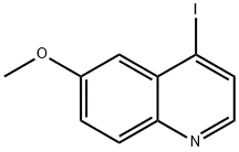 4-IODO-6-METHOXYQUINOLINE Struktur