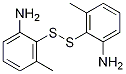 M-Toluidine,2,2'-dithiobis- Struktur