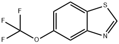 5-TRIFLUOROMETHOXYBENZOTHIAZOLE Struktur