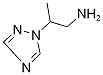 2-(1H-1,2,4-triazol-1-yl)propan-1-amine(SALTDATA: HCl) Struktur