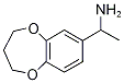 1-(3,4-dihydro-2H-1,5-benzodioxepin-7-yl)ethanamine(SALTDATA: FREE) Struktur