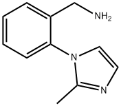 2-(2-Methyl-1H-imidazol-1-yl)benzylamine Struktur