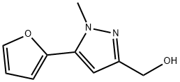 [5-(2-FURYL)-1-METHYL-1H-PYRAZOL-3-YL]METHANOL Struktur