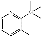 3-FLUORO-2-TRIMETHYLSILANYL-PYRIDINE Struktur